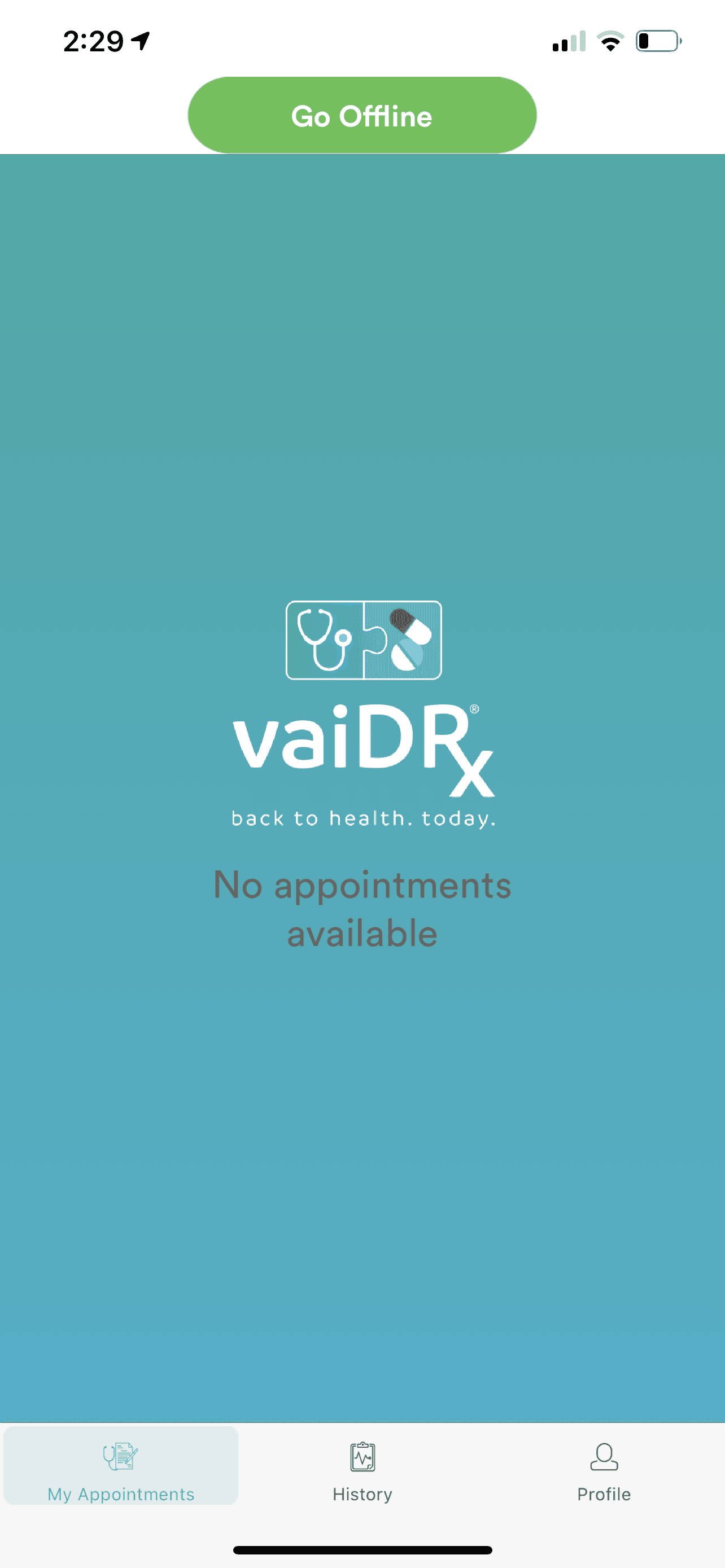 VaidRx app screen 4